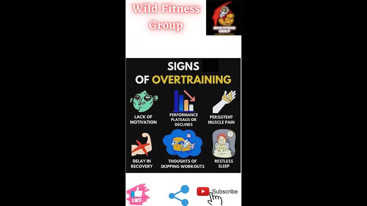 🔥Signs of overtraining🔥#fitness🔥#wildfitnessgroup🔥#shorts🔥