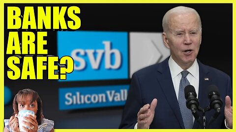 Biden Says BANKS Are Safe After Another COLLAPSE (clip)