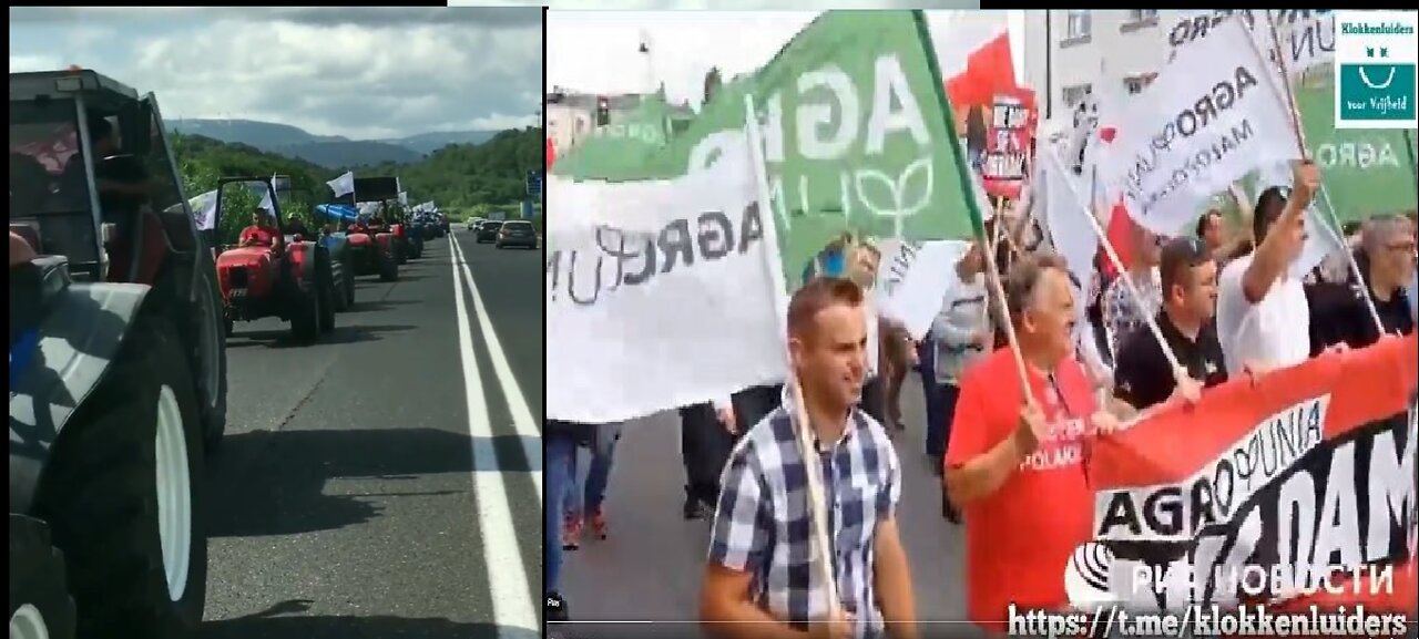 Italian & Polish Farmers Rise Up: "We are not slaves, we are farmers!