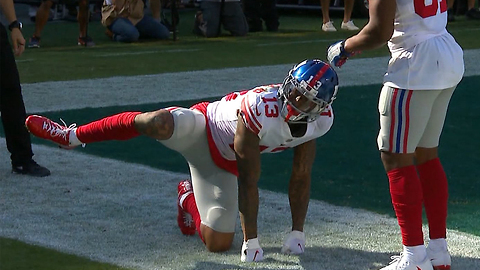 Odell Beckham Jr. PISSES on Football After a Ridiculous TD