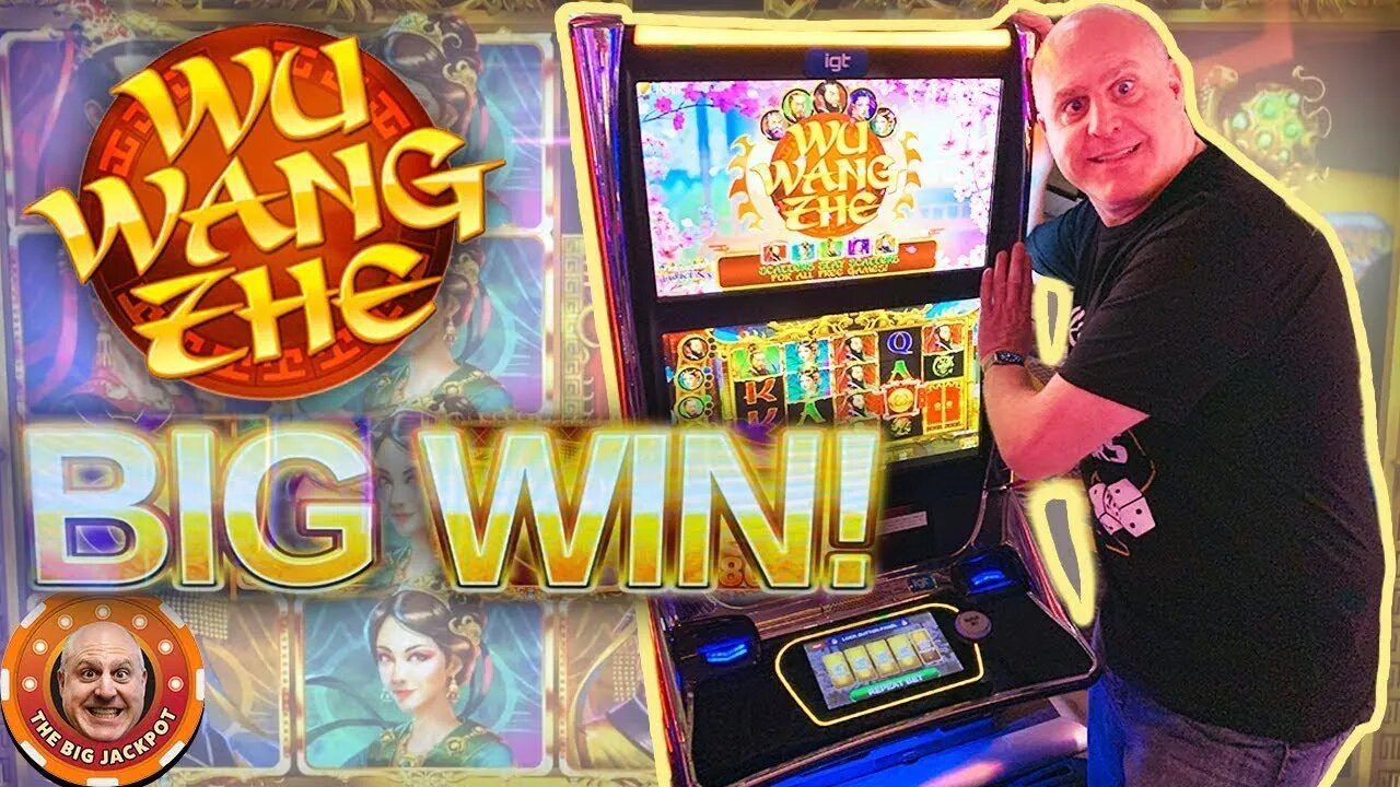 My 1st EVER BIG WIN on Wu Wang Zhe Slots! 🥮 $24 Bets in Las Vegas
