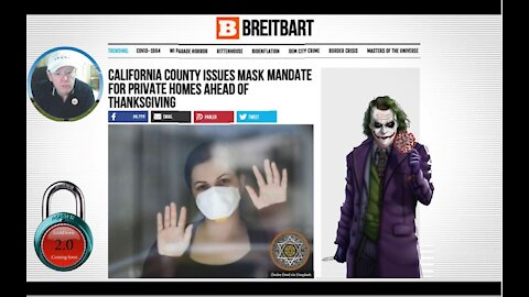 #Omicron America's First Mask Mandate For Private Homes ( Its A Lockdown