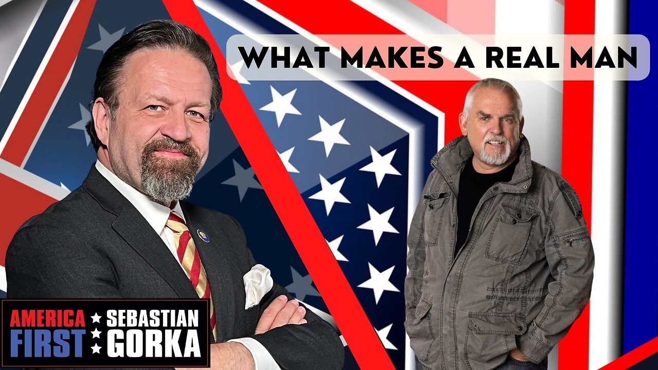 What makes a real man. John Ratzenberger with Sebastian Gorka One on One