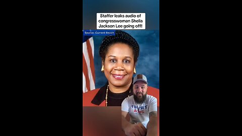 Congresswoman Sheila Jackson Lee goes on unhinged foul language filled rant while degrading staffer!