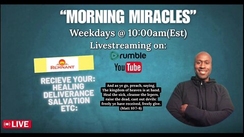 “Morning Miracles” (Righteousness)