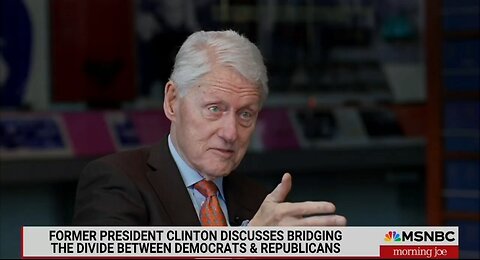 Bill Clinton: It Was Obama’s Economy Not Trump’s