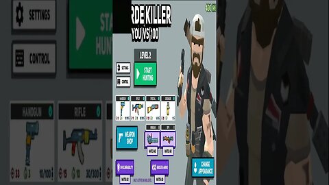 Horde Killer. You vs. 100. Super satisfying kills.. Zombie crazy games online #shorts