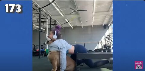 Dog Slips Into Woman's Workout 😯 |FUNNIEST Pets Of The Year...So Far (2023)