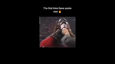 Remember the first time WWE Kane spoke 🎤👀😂🤣😂