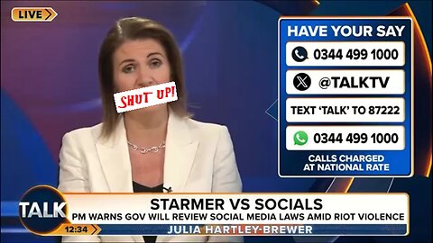 "SHUT UP!" CENSORSHIP Freedom Of Speech Lies Misinformation Disinformation Government Fails - TALKTV