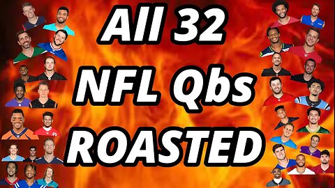 All 32 NFL QBs ROASTED #nfl #roastvideo #nflfootball #nflquarterback #nflseason #football #qb