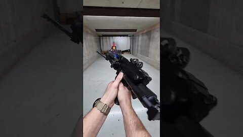 M249 machine gun with MTX