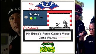 Mr. Erbac's Retro Classic Video Game Review - Teenage Mutant Ninja Turtles: Fall of the Foot Clan