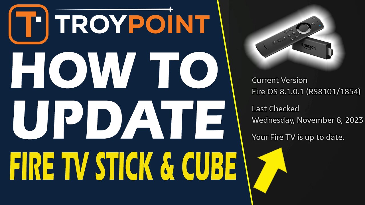 How to Update Firestick, Fire TV Cube, or Fire TV Television