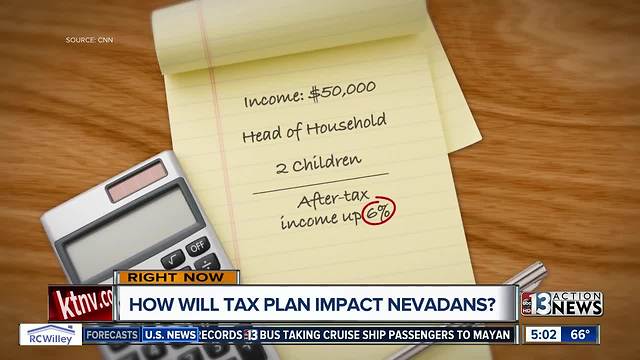 How will new tax plan affect Nevadans