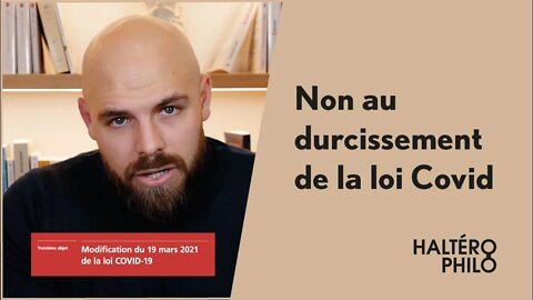 NON AU DURCISSEMENT DE LA LOI COVID - VOTATION DU 28 NOVEMBRE 2021