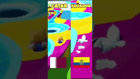 COPA DO MUNDO STUMBLEGUYS CATAR VS EQUADOR. ME SEGUE AI. #cosmiconerd #stumbleguys