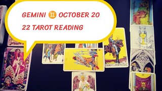GEMINI ♊ OCTOBER 2022 MONTHLY TAROT READING