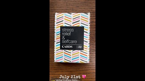 7/21/24 card: cultivate kindness