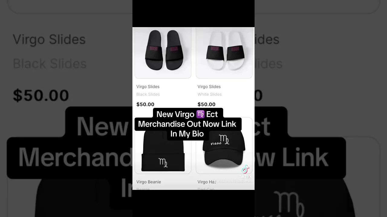 New Virgo ♍️ Ect Merchandise Out Now