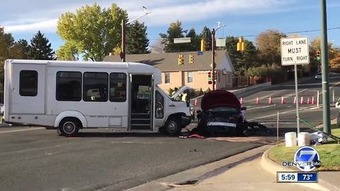 At least 1 dead in three-vehicle crash in Arvada