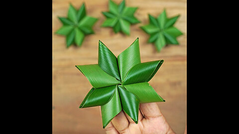 Coconut Leaf Crafts Idea😍Handmade Craft Activities With Real Leaves🌴