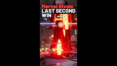 Marvel Rivals LAST SECOND WIN