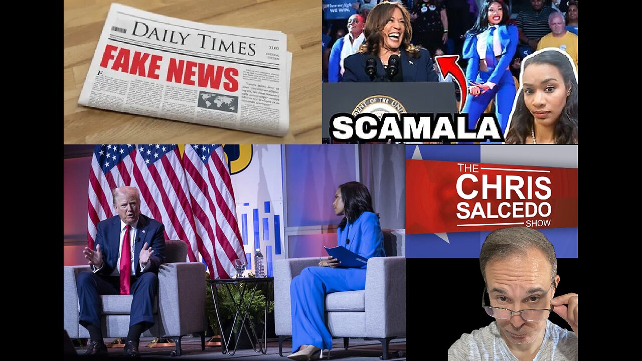 President Trump Walks Into Ambush While Harris Escapes Scrutiny