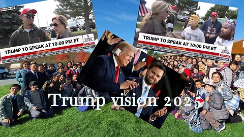 Trump Rally Vision 2025 / Sean Moon Interview