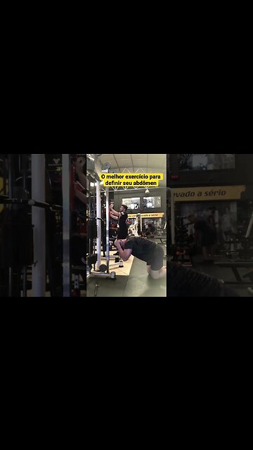 O melhor exercício para definir seu abdômen #shorts
