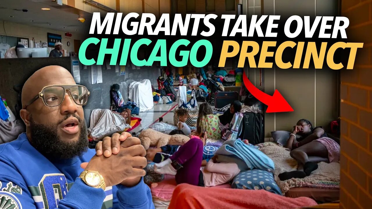 Migrants Takeover Chicago Precincts, Police Arresting After Disruption, 🤔Residents Angry, Chaos!