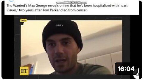 The WANTED band mates, 1 dead - the other with a serious heart condition - JABBED