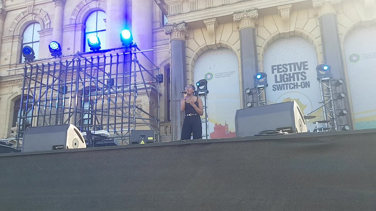 SOUTH AFRICA - Cape Town - 50th Festive Lights Switch-On event (Video) (tPc)