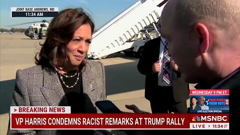 Hack 'Reporter' Practically Begs Kamala Harris To Call Trump (And His MSG Rally Supporters) Nazis