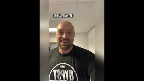 Tyson Fury has a message for Dillian Whyte feathers
