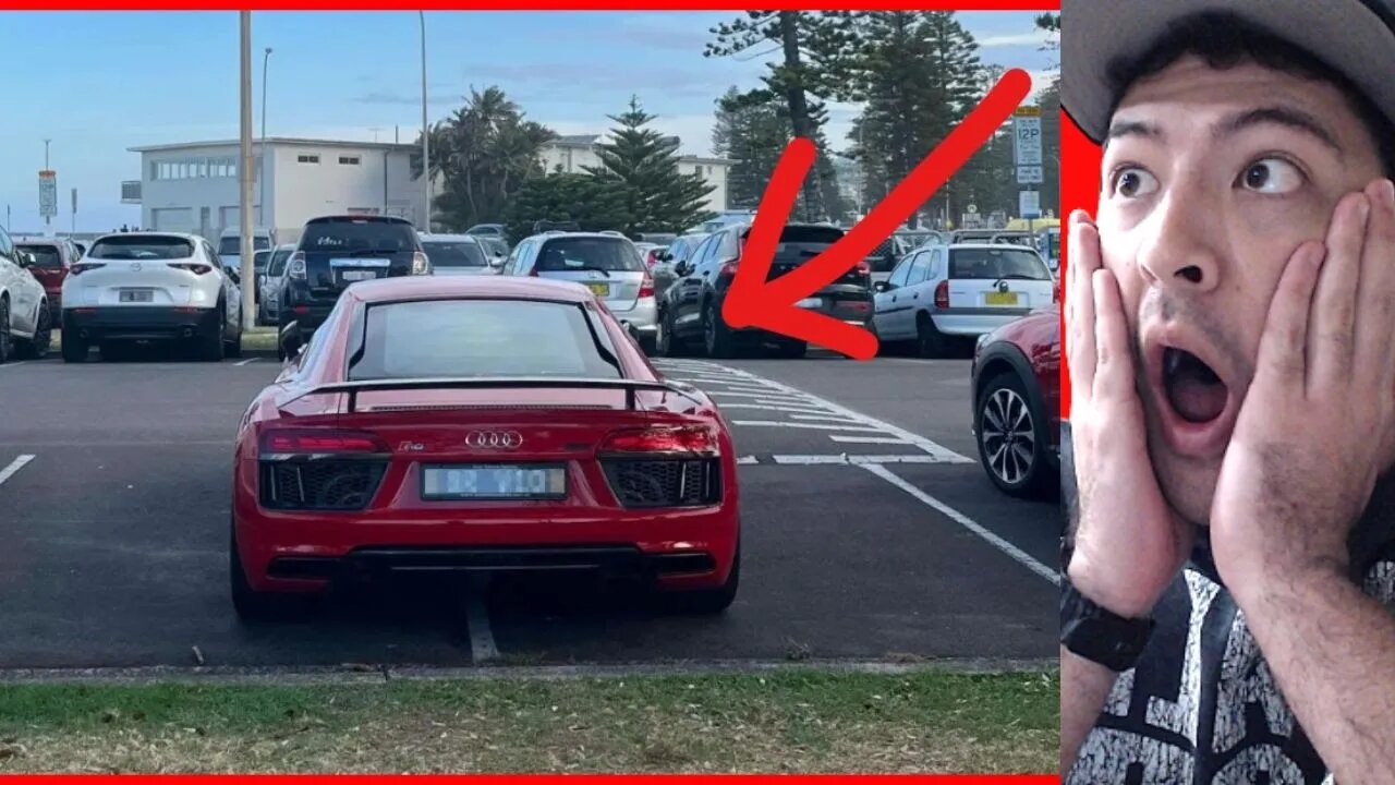 Supercar Owner Sucks At Parking...