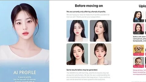 SNOW AI APPLICATION REVIEW ( KOREAN AI ).-- FRANSISCA SIM