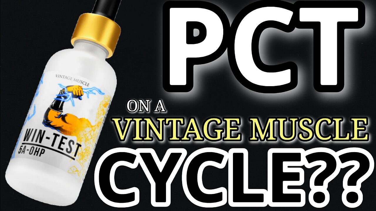 HOW TO PCT ON A VINTAGE MUSCLE STACK - WIN-TEST / RAD-MASS / EQUI-MASS
