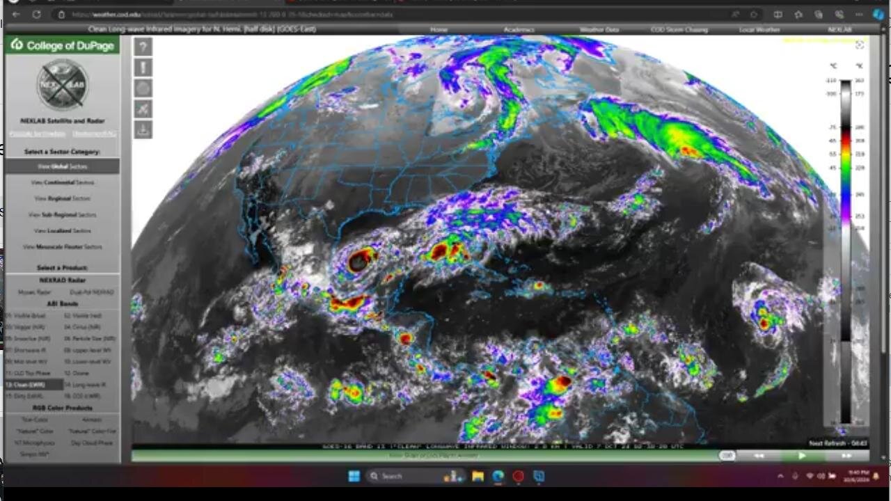 🚨NOT NATURAL! Hurricane Milton Obvious Weather Modification Taking Place - Dutchsinse