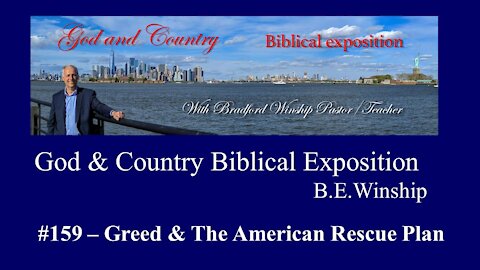 #159 - Greed and the American Rescue Plan