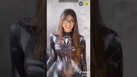 Rate the Girls: Best Spiderwoman Spidergirl TikTok Cosplay Contest #1d (Spiderman) 🕷💖
