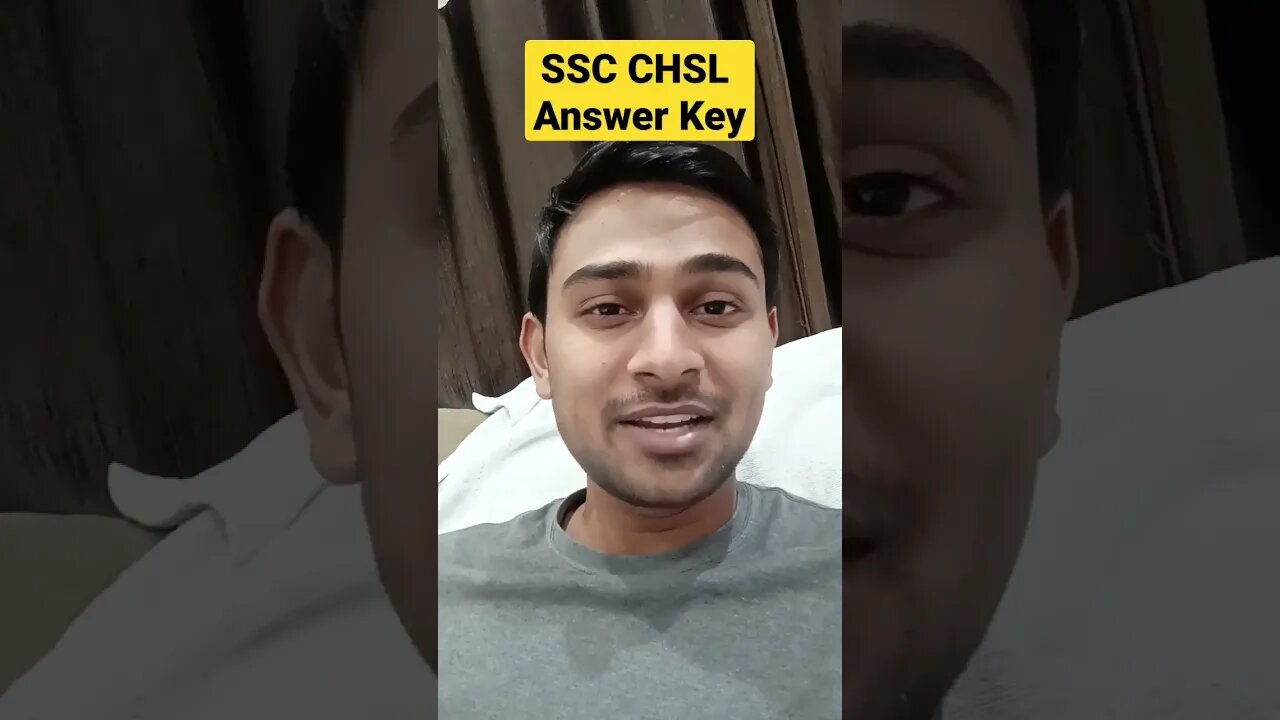 SSC CHSL 2022 Answer Key #ssc #ssccgl #ssccgl2022 #ssccglreasoning #cglmains2022 #sscchsl #answerkey