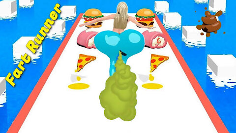 Fart runner all levels gameplay