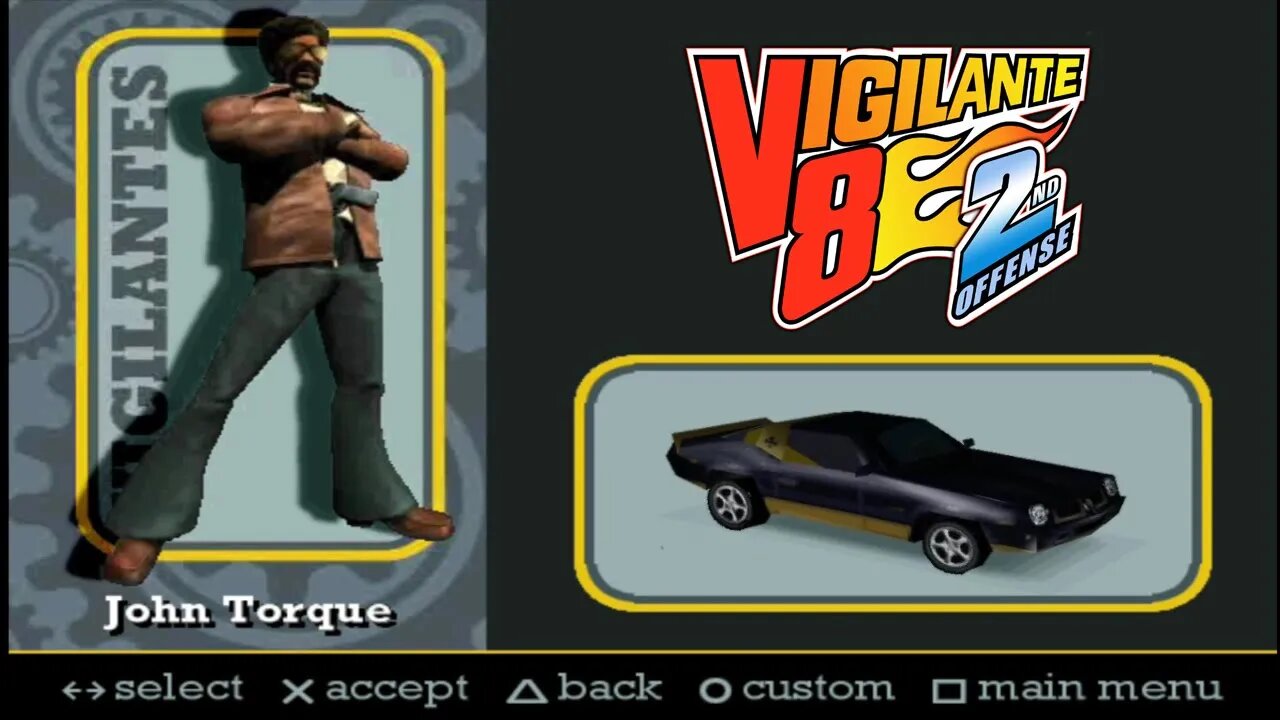 John Torque | Vigilante 8 - 2nd Offense | Gameplay #duckstation