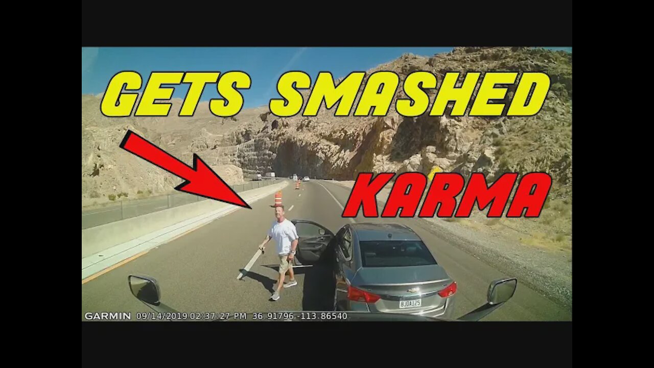 BEST OF SEMI-TRUCKS ROAD RAGE | Road Rage, Brake Check, Car Crash, Instant Karma, Karens | USA 2021