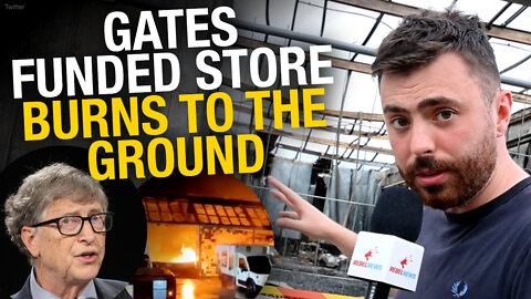Dutch Grocery Store Backed By Bill Gates' Corporation Burns Down