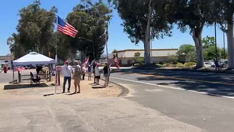 Live - Trump Rally - Trump Store - Ramona Ca