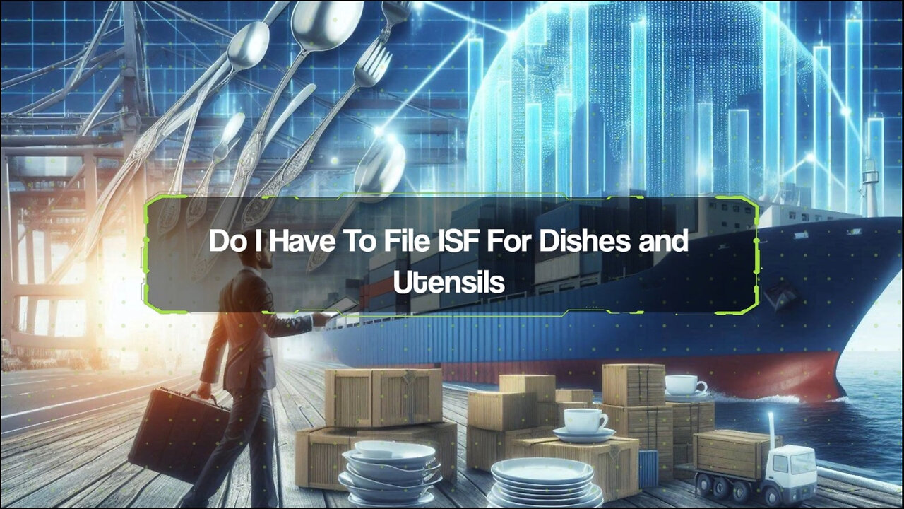 ISF Filing for Dishes and Utensils: What Importers Need to Know!