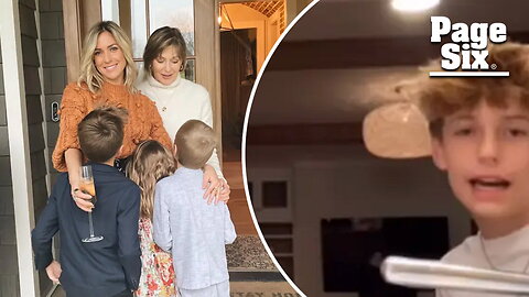 Kristin Cavallari reveals 12-year-old son Camden's face for the first time online