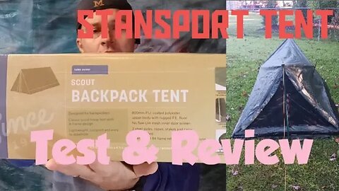 Stansport 2-person Scout Tent Review | Test #productreview #camping #hiking #getoutdoors